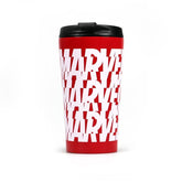 HMB Lidded Mug: Marvel – Logo (AOP) (Metal)